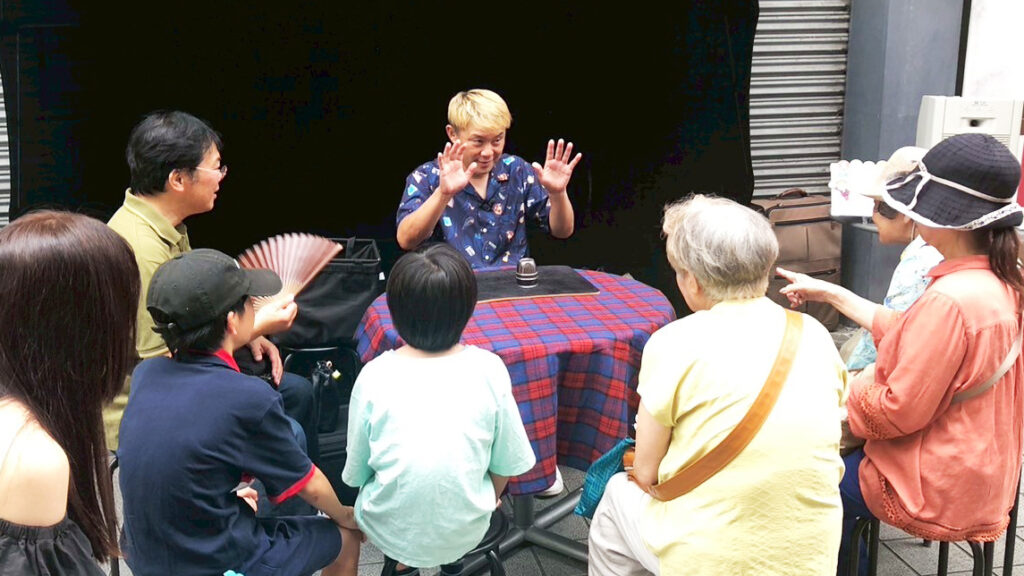 街なかで伝えるマジック