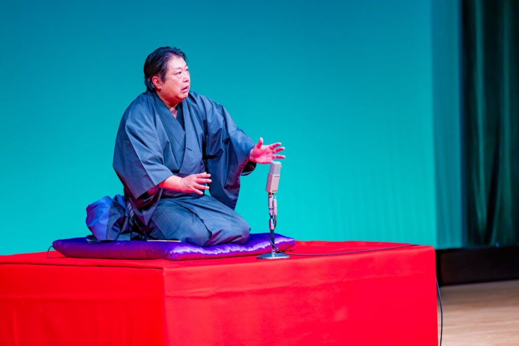 富山出身の落語家　三遊亭良楽師匠