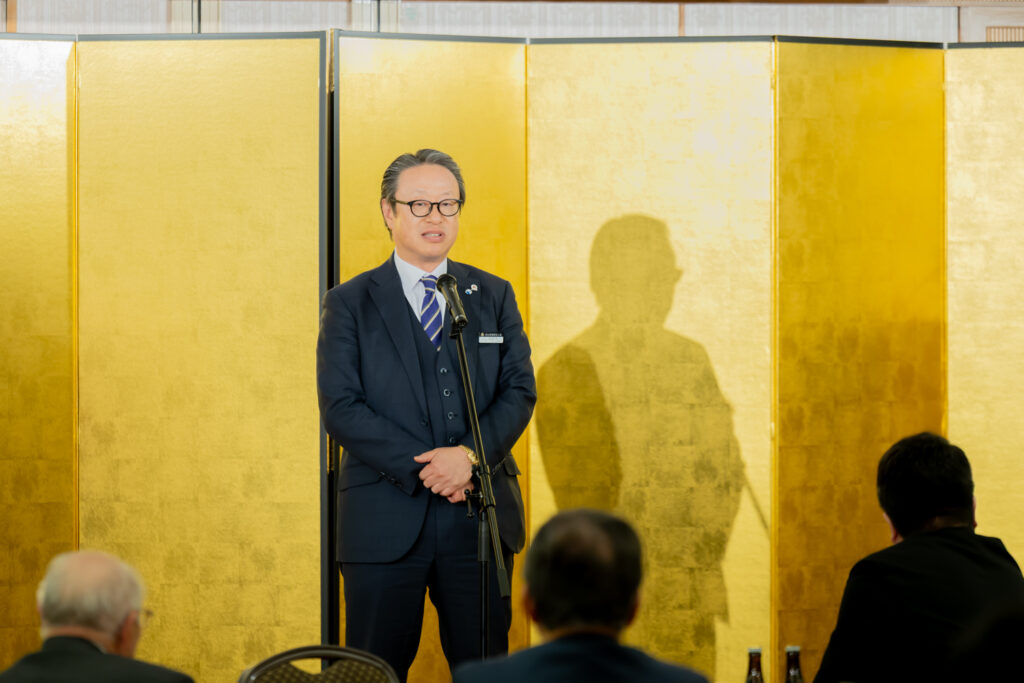 富山県倫理法人会　岩崎会長