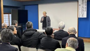 石川県白山商工会 新春講演会　マジシャン　コンプレッサーの講演