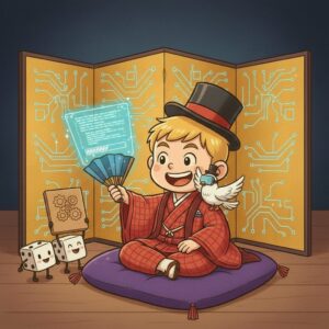 AIで新作落語を作る日が来るかもしれない。マジシャン・コンプレッサーが考えた「AI×落語×知財化」という前代未聞のイベント構想