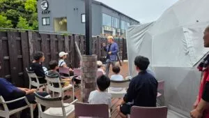 氷見の海辺で家族例会マジックショー!子どもも大人も夢中の30分 19